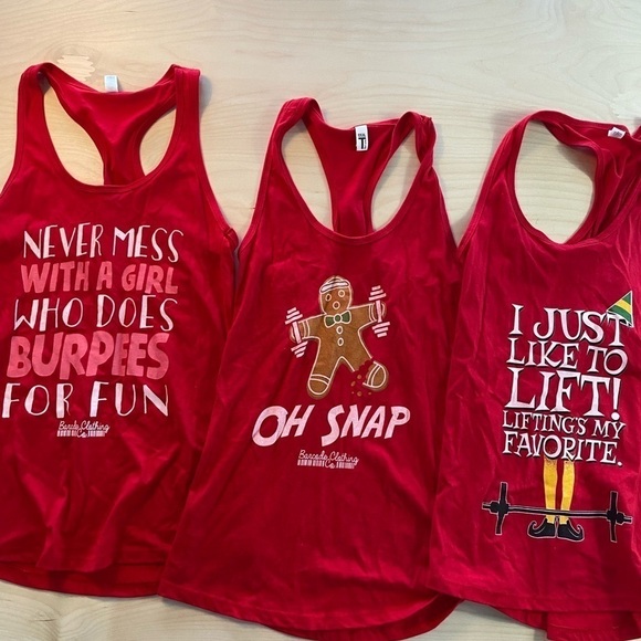 Lot of 3 Tank Tops size Small (ED) - Picture 1 of 10